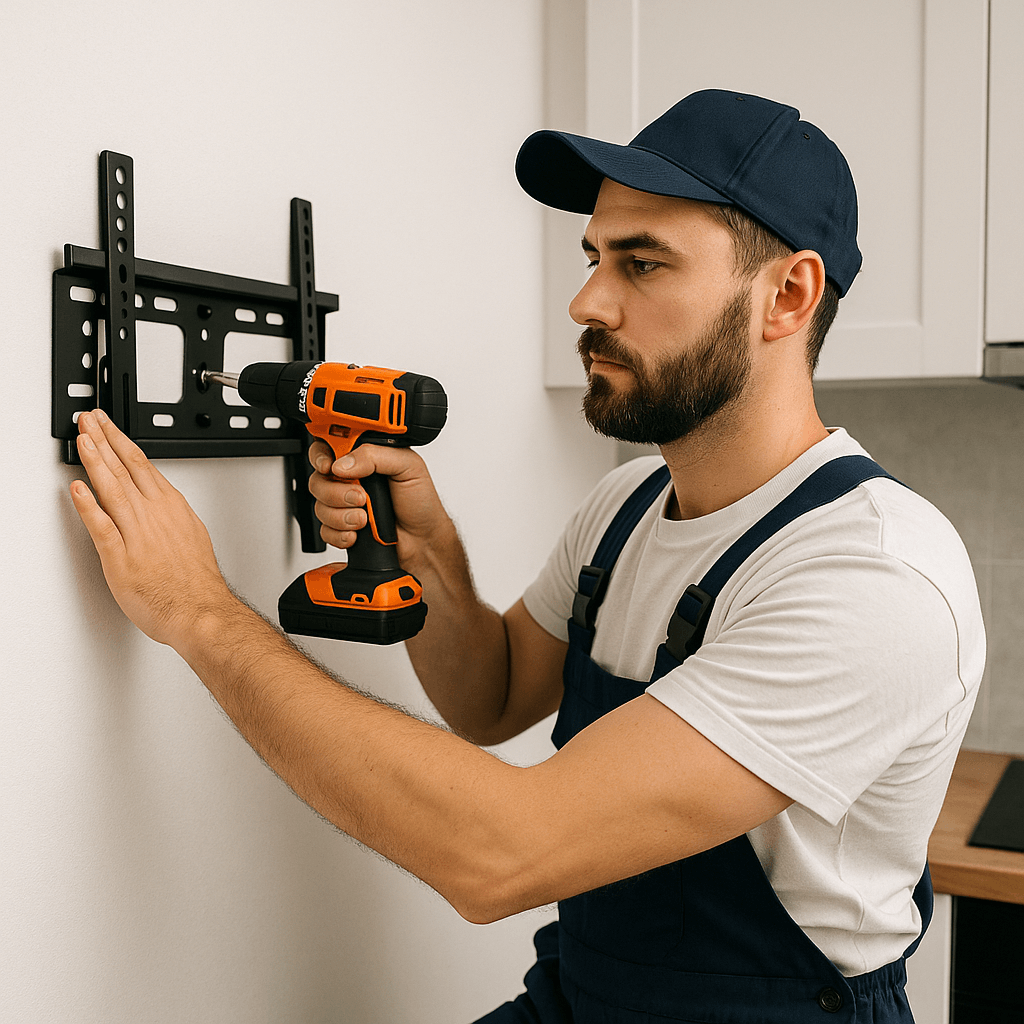 Umzüge-Miesbach_Wandmontage